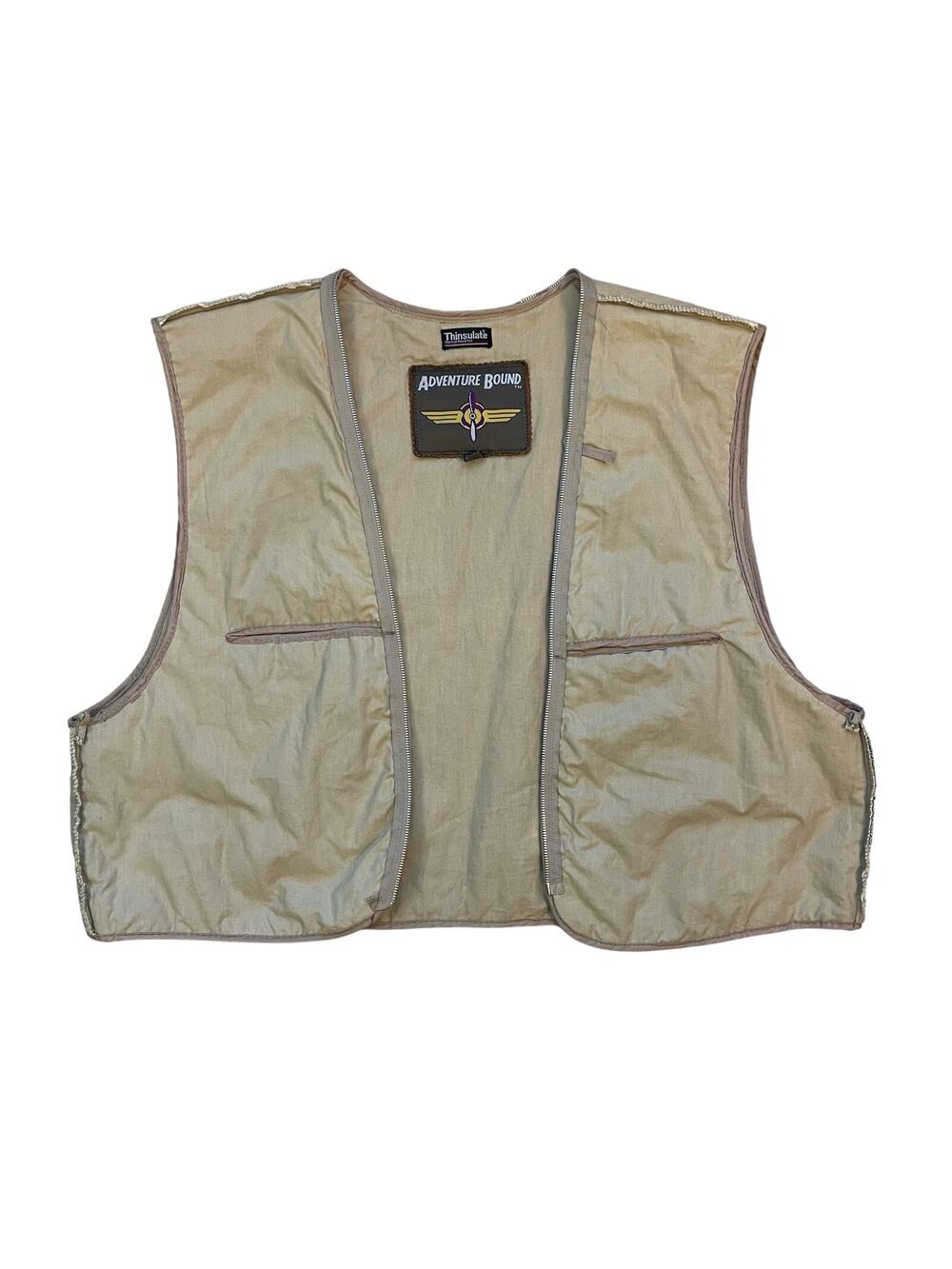 Vintage Adventure Bound Thinsulate Vest Liner Men's XL Made In Korea Insulated